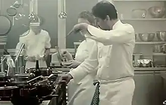 Kitchen scene from the movie Mostly Martha