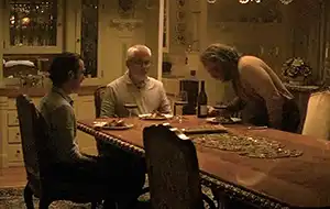 Dining scene from the movie Pig