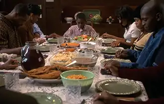 Dining scene from the movie Soul Food