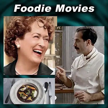 Meryl Streep, Tony Shalhoub and a dish of food