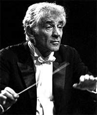 Leonard Bernstein Classical music conductor Leonard Bernstein