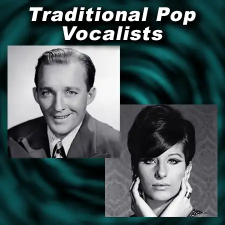 Bing Crosby and Barbara Streisand