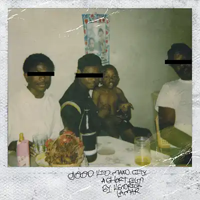 good kid, M.A.A.D. city by Kendrick Lamar album cover