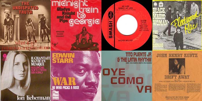 Cover Songs and remakes 1970s collage image