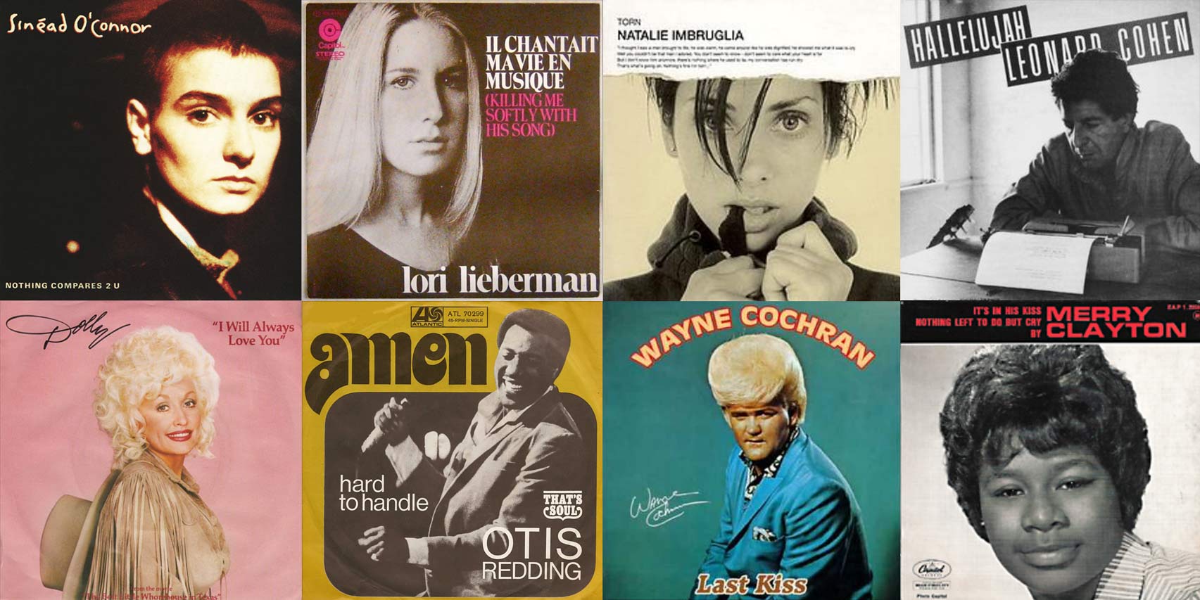 Cover Songs and remakes 1990s collage image