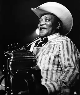 Boozoo Chavis Zydeco musician and singer Boozoo Chavis