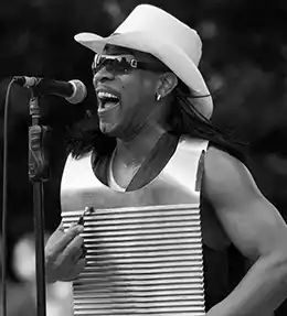 Rockin' Dopsie Zydeco musician and singer Rockin' Dopsie