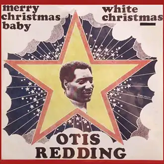 Merry Christmas Baby by Otis Redding record sleve cover art
