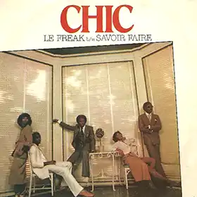 Le Freak by Chic single cover