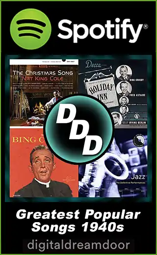 Spotify 1940s songs playlist link image