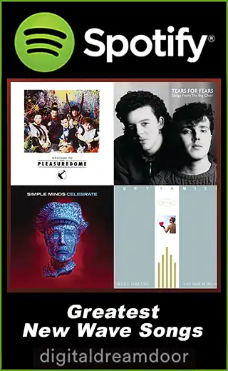 DigitalDreamDoor New Wave Songs playlist on Spotify