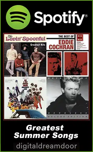 DigitalDreamDoor Summer Songs on Spotify